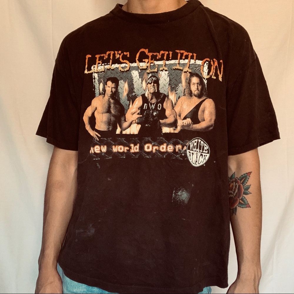 Vintage NWO Wrestling Tee 1998